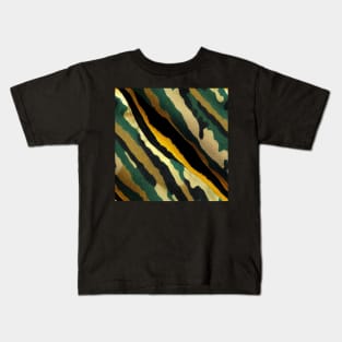 Camouflage Army Pattern, a perfect gift for all soldiers, asg and paintball fans! #47 Kids T-Shirt